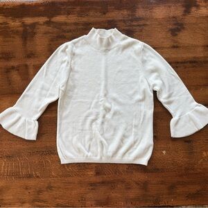 Topshop Cream Knit Sweater, size small
